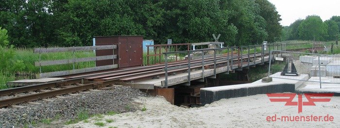 Sanderbusch, Brückenbaustelle