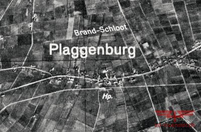 Plaggenburg 1939, Luftbild