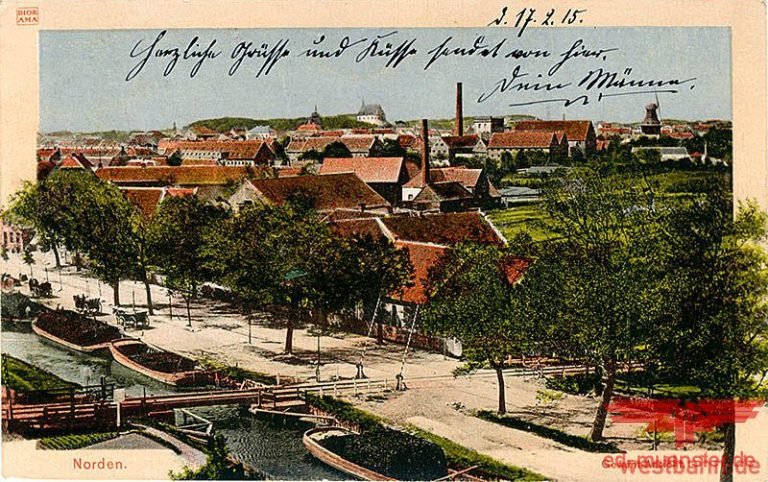 Norden Kanalbrücke 1909