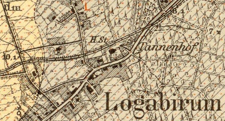 Karte Logabirum 1903